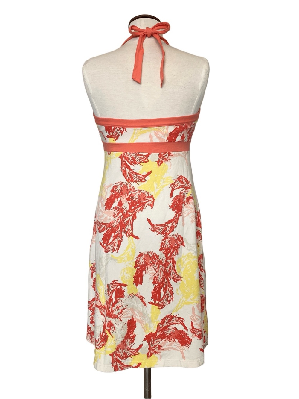 Patagonia Iliana Halter Dress Sz L Organic Cotton Blend - Picture 3 of 9